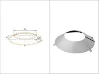 фланец феррум нержавеющий (430/0,5мм), ф250-280