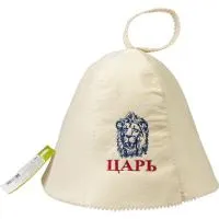 шапка для бани царь банные штучки -