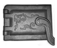 дверца чугунная прочистная дпр, 150*112 мм, бежецкий лмз