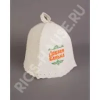 шапка для бани "добрая банька"  бацькина баня