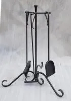 набор для камина вертикальный прямой держатель банный эксперт