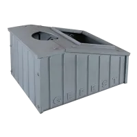 короб чугунный gfs для банной печи 30 зк ураган 1000 (верх)*