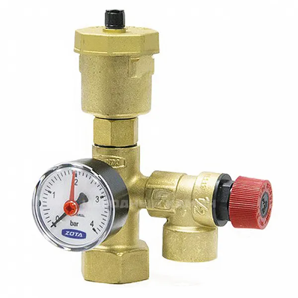 группа безопасности котла теплодар 0,15 бар