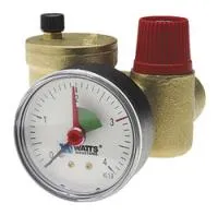 группа безопасности котла "valtec" 1", 3 бар (компактная)