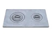 плита чугунная п-2-3 с конфорками цельная 710*410*15мм тверь