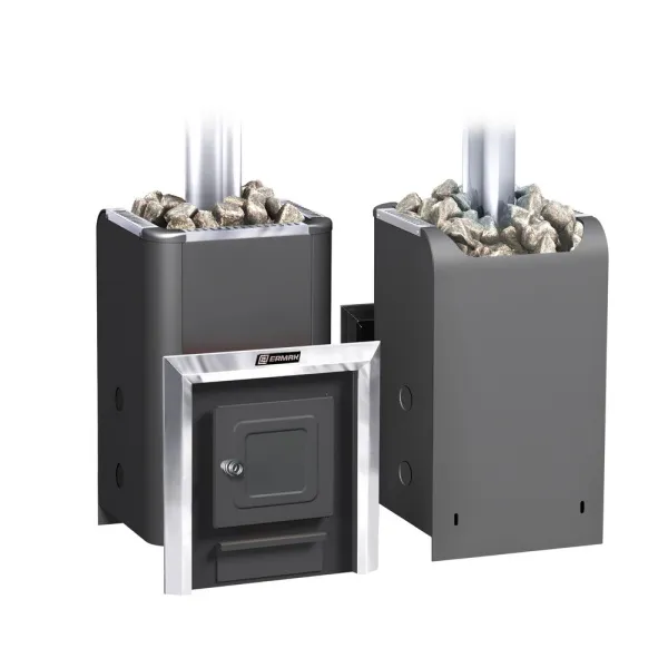 печь для бани ермак 12 классика (2012) carbon, антрацит